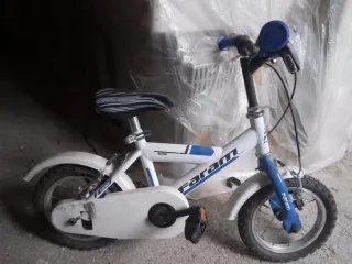 Bicicletta Bambino Rossa FARAM n.2 Bianca più picc