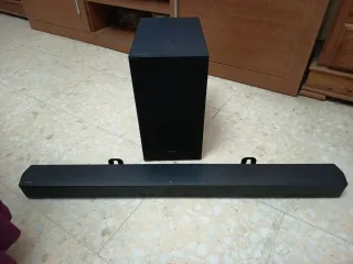 Barra de Sonido y Subwoofer Samsung Negro