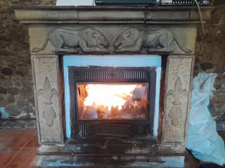 Chimenea Hergom de hierro