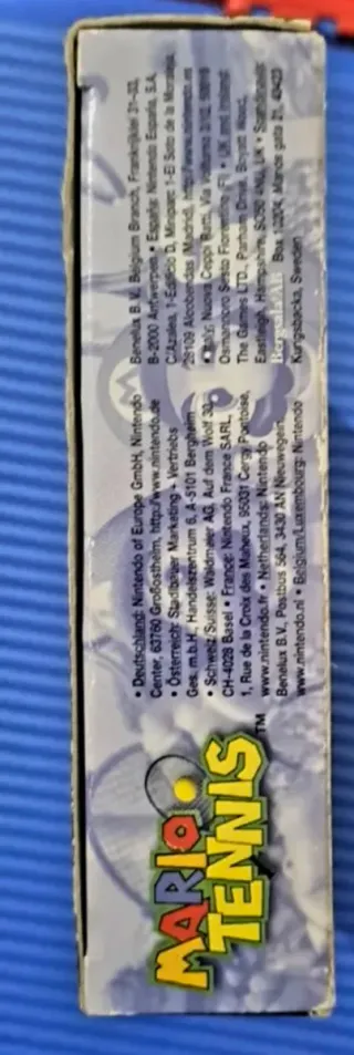 Mario Tennis Nintendo 64 PAL