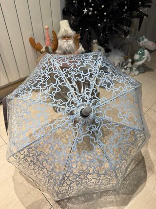 Paraguas Tous niña transparente