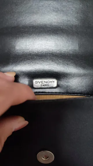 Borsa Vintage Givenchy Nero e Argento autentica