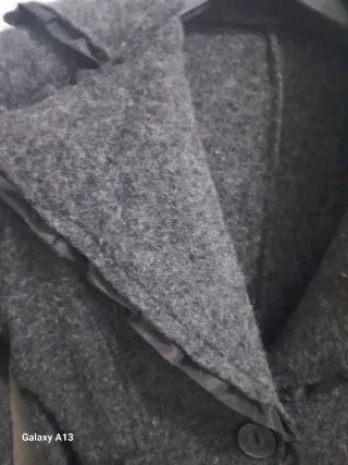 Giacca donna corta grigia