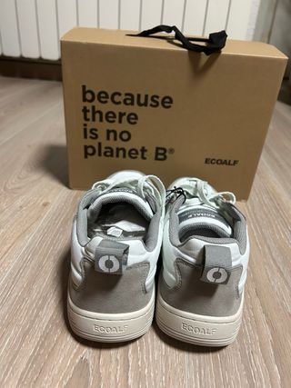 Deportivas Ecoalf Mujer Gris/Blanco