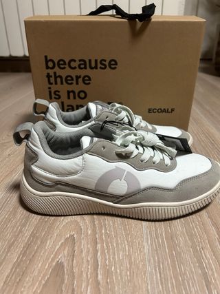 Deportivas Ecoalf Mujer Gris/Blanco