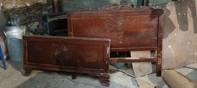 Cabecero de madera 120cm