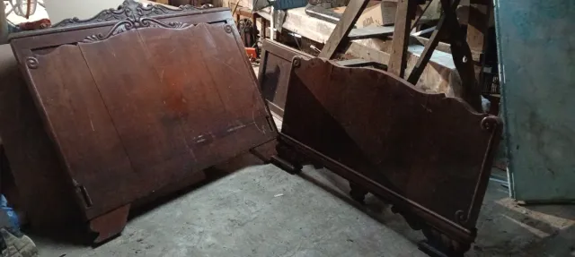 Cabecero de madera 120cm