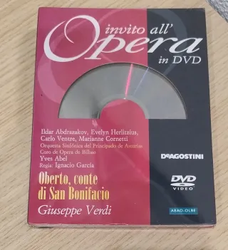 Oberto, ópera de verdi en dvd