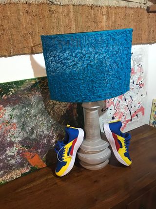 Scarpe Lidl Sneakers Tg 37 Blu Giallo