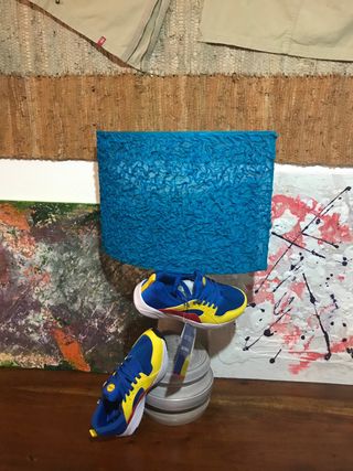 Scarpe Lidl Sneakers Tg 37 Blu Giallo