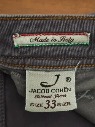 Jeans Jacob Cohen viola cotone ed elastan