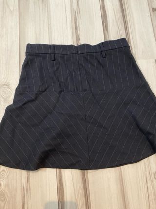 Minifalda azul marino muy oscuro con bolsillos