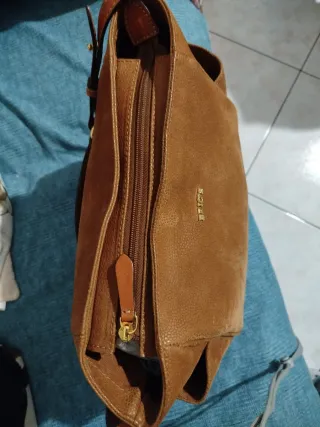 Borsa a spalla Bric's in pelle marrone