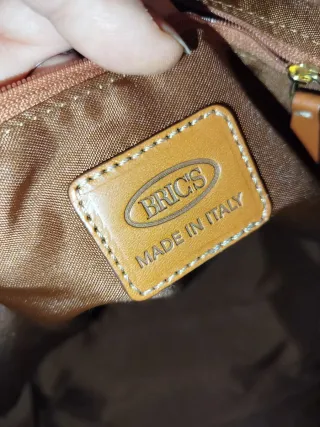 Borsa a spalla Bric's in pelle marrone