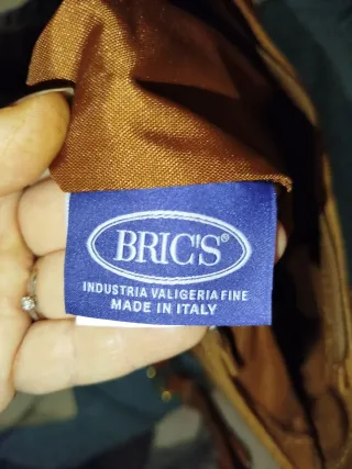 Borsa a spalla Bric's in pelle marrone