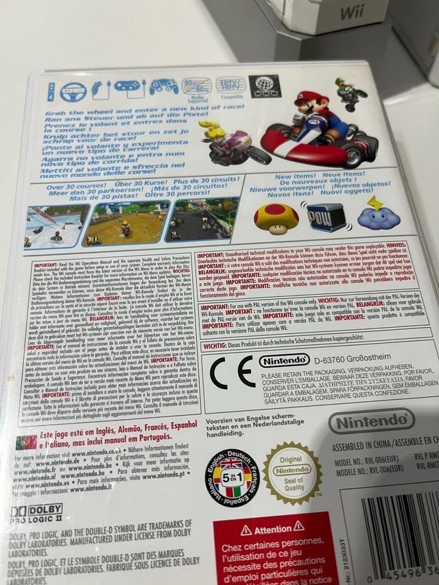 Mario Kart Wii + 2 Volantes