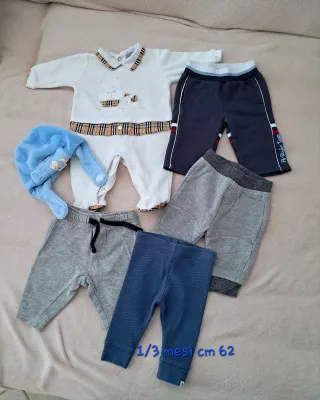 Set neonato 1/3 mesi, cm 62