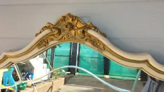 Mueble recibidor vintage consola espejo