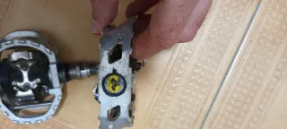 Pedales de bicicleta dobles con base