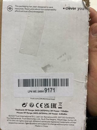 Teclados Trust Negros