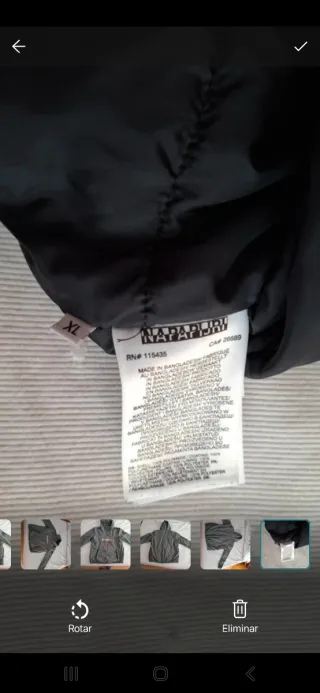 Chaqueta Napapijri Outdoor Talla XL