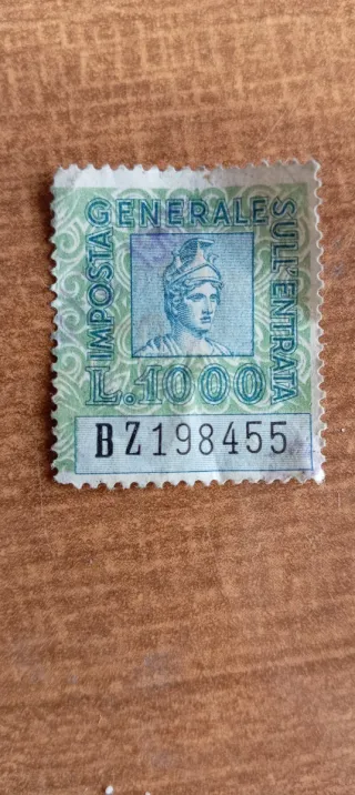 Lotti 7 Marche da Bollo Italiane