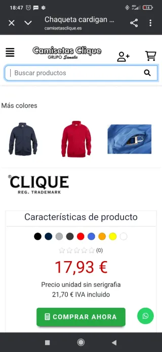 Uniforme de trabajo Templo