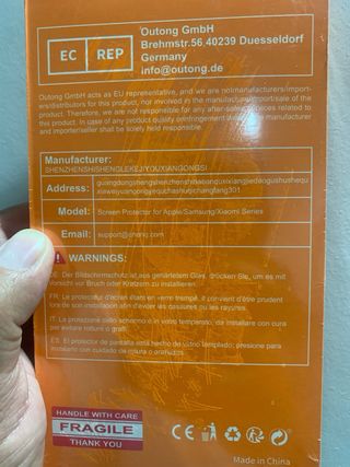 Protettore schermo QHOHQ per iPhone 16 Plus