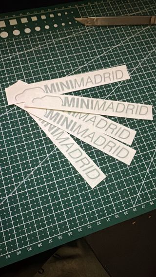 Pegatinas MiniMadrid Club