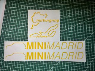Pegatinas MiniMadrid Club