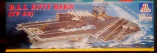 Maqueta Portaaviones U.S.S. Kitty Hawk (CV 63)