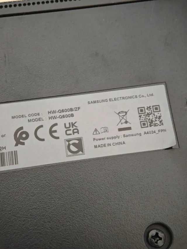 Barra Sonido Samsung HW-Q600B Dolby Atmos