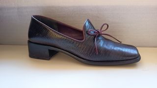 Scarpe HUDSON Mary Jane Pelle N.36