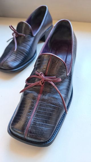 Scarpe HUDSON Mary Jane Pelle N.36