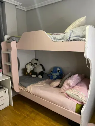 Litera infantil rosa