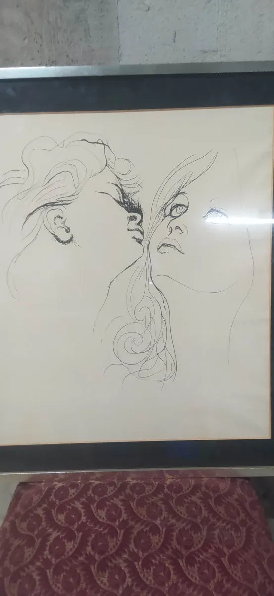 Quadro Renato Guttuso Carta