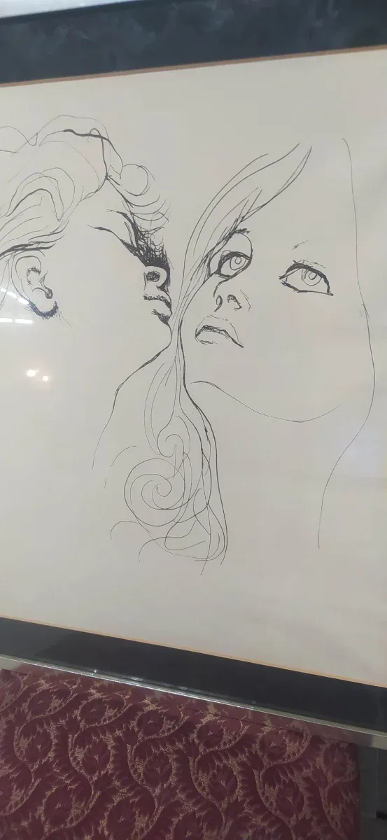 Quadro Renato Guttuso Carta