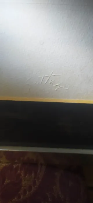 Quadro Renato Guttuso Carta