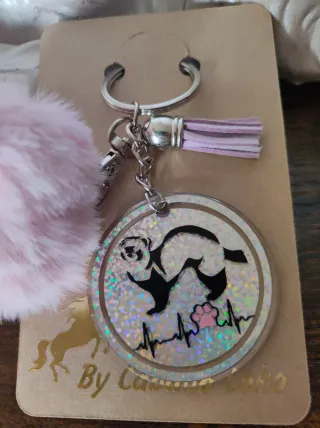 Llavero acrílico de tú mascota