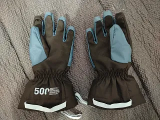 Guantes niño Wedze azules y negros