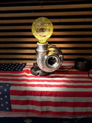 Lampada industriale turbo garage