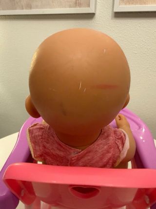 Hamaca y Muñeco Bebé