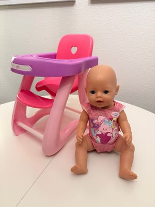 Hamaca y Muñeco Bebé