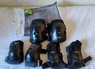 Patines Oxelo Niña + Bolsa + Protecciones