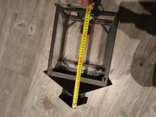 Farol de forja para jardín o patio