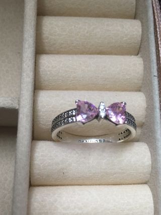 Anillo Plata 925  Rosa