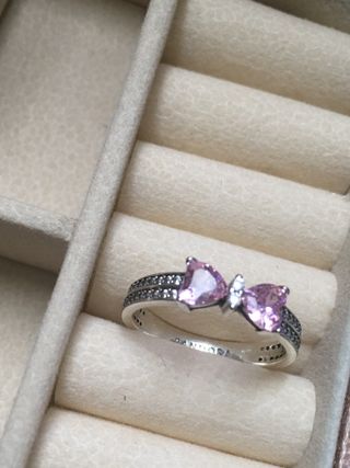 Anillo Plata 925  Rosa
