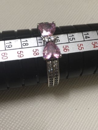 Anillo Plata 925  Rosa
