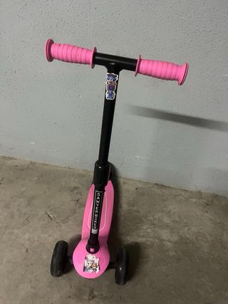 Patinete infantil rosa Sawyer