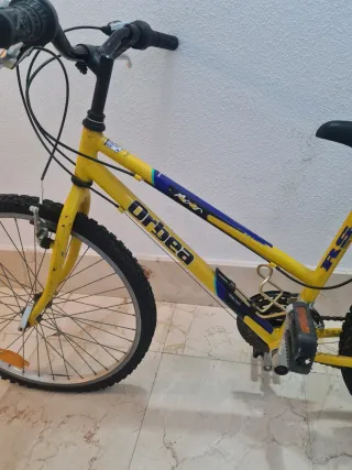 Bicicleta Orbea Infantil Amarilla